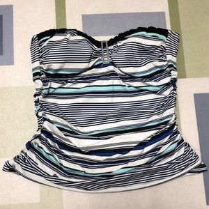 🌸SOLD🌸 WHBM Strapless Tankini Top